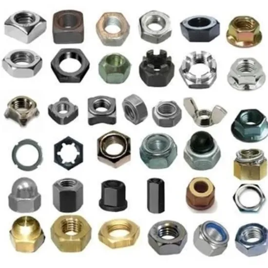 家具用ドームヘッド炭素鋼六角ナット